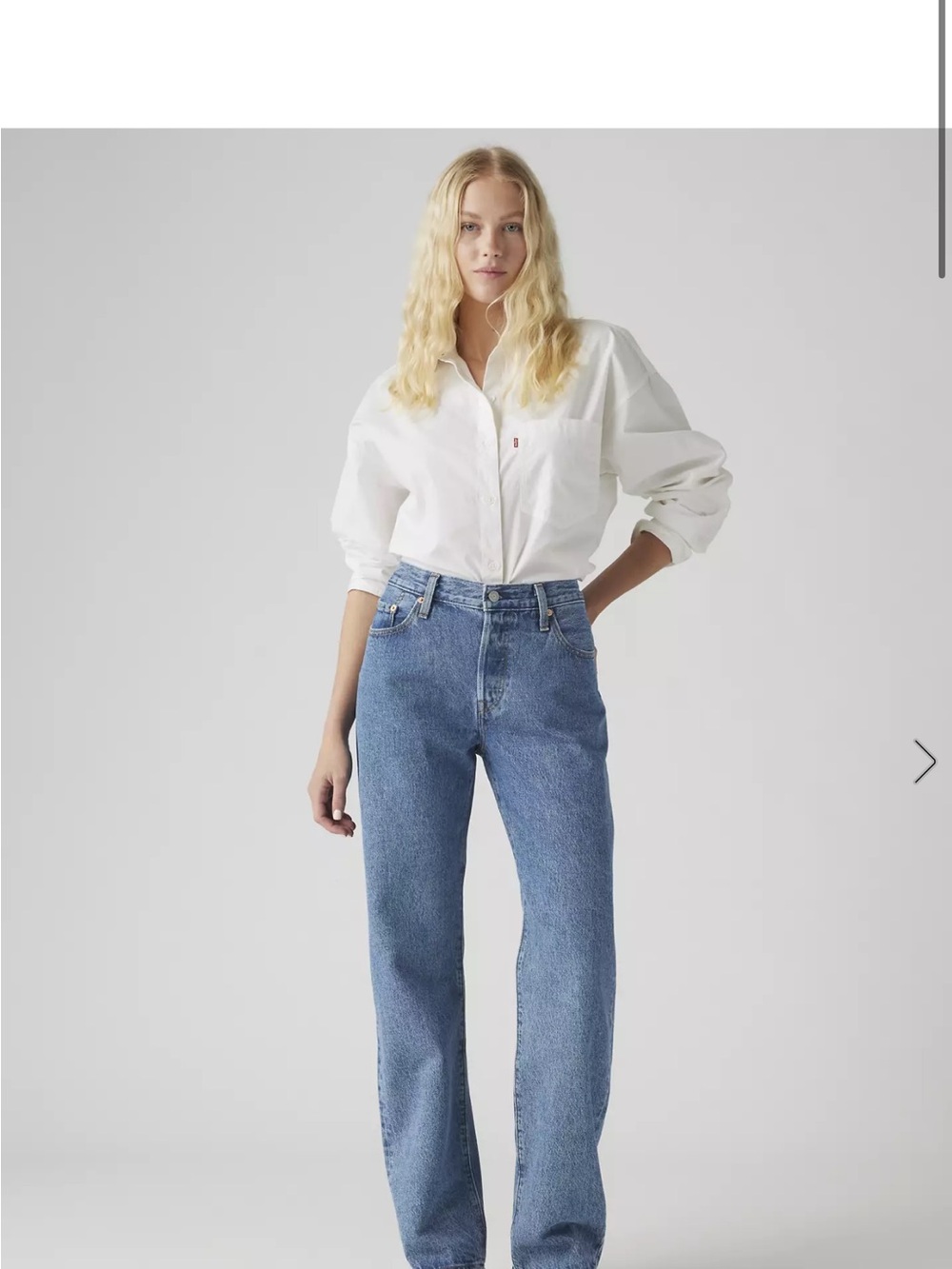 Levi's 501 90s shout out stone